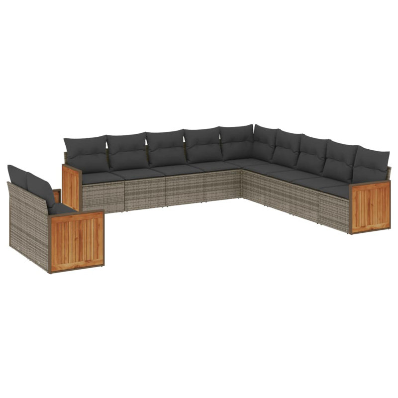 Ensemble de canapé de jardin Vidaxl