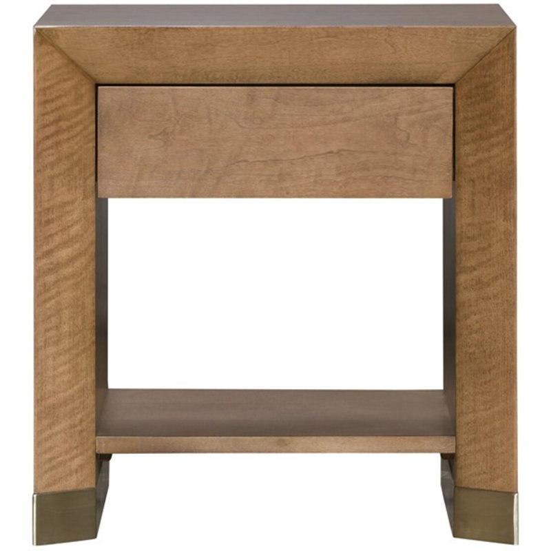 Dunecrest 1 - Drawer Solid Wood Nightstand