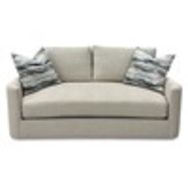 Wrap Loveseat, Chartres Pebble