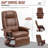 PU Swivel Manual Recliner Chair-11977092