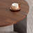 Round coffee table Metel feet-196282906