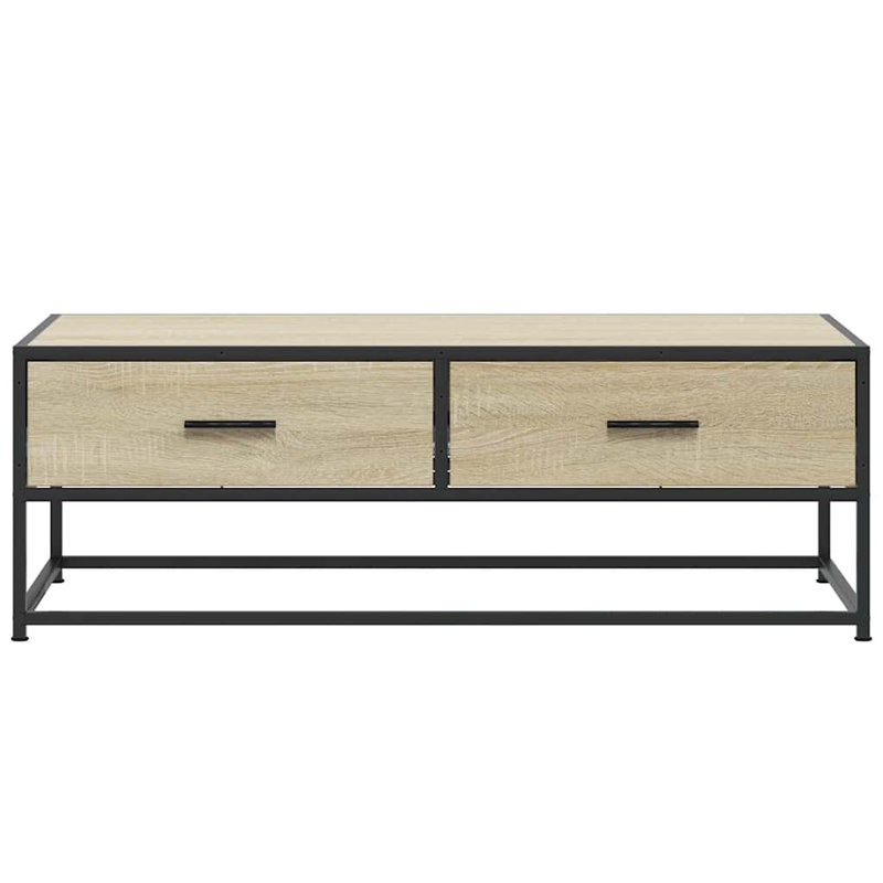 Coffee Table with Storage, Sonoma Oak