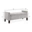 Banc de rangement rembourré en velours Bench-24-1.4-1037207880