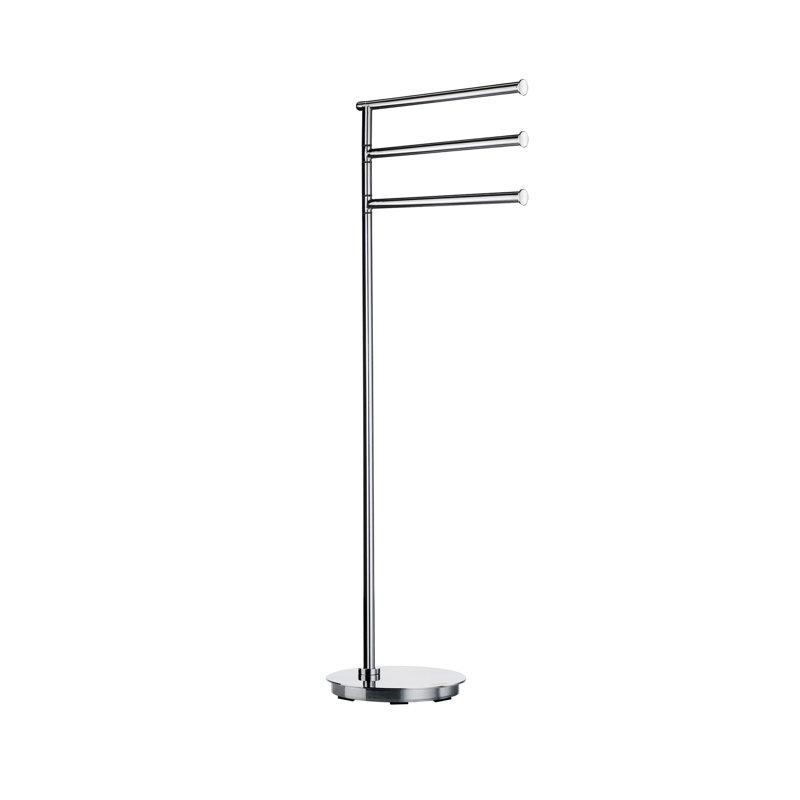 Porte-serviettes autoportant triple 