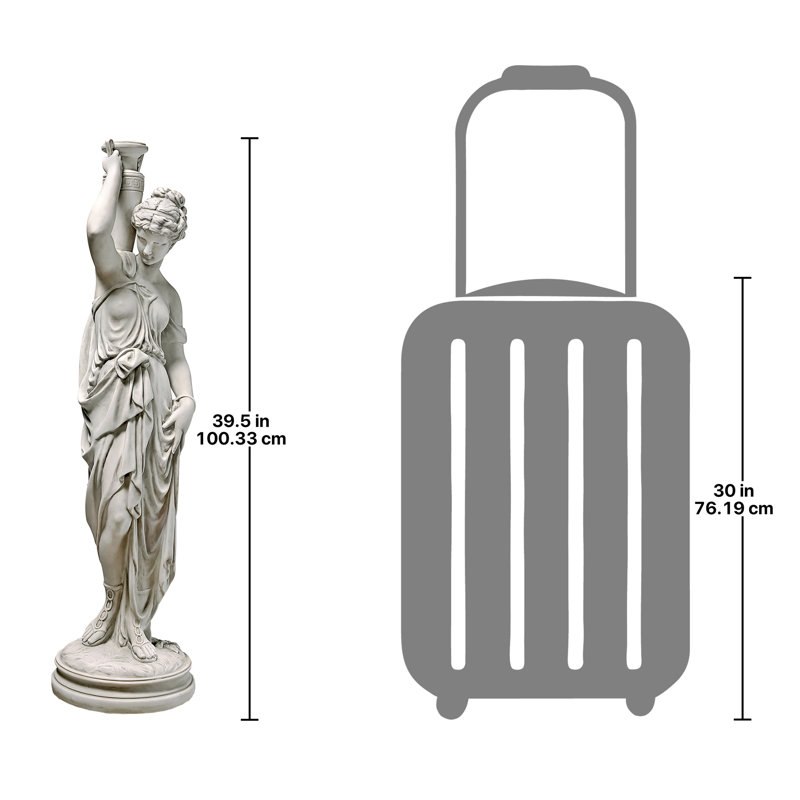 Goddess  Statue Weather Resistant UV Resistant Polyresin Garden Statue