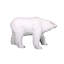Statue l'ours polaire à l'affût