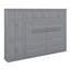 Lit escamotable mural avec armoires Murphy-2060159324