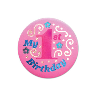My "1st" Birthday Satin