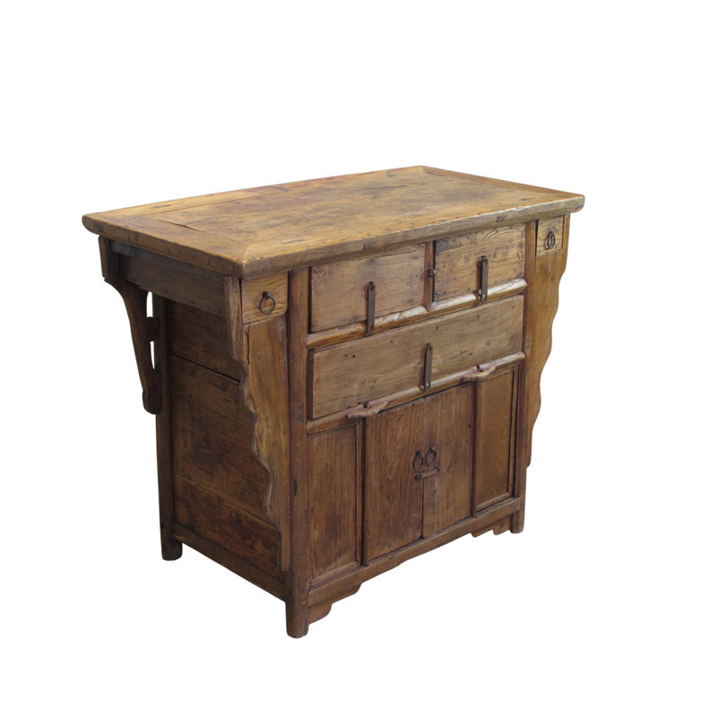 3 Drawer Poplar Sideboard