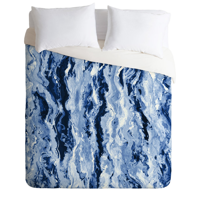 Lisa Argyropoulos Polyester Abstract Duvet Cover, Queen Duvet Cover + 2 Standard Shams