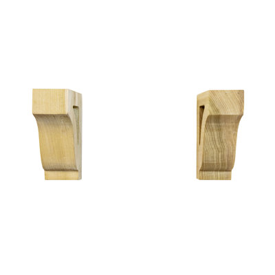 Rayne Poplar Corbels(Set Of Two)