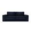 Donatella 4 Seater Velvet Sofa Bed-101948481
