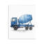 Plaque de travail sur camion en ciment, design par Christine Simpson Art