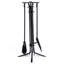Ensemble de 5 outils pour foyer en acier Rolayne