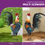 Statue de jardin coq surdimensionnée 32 po-1160035541