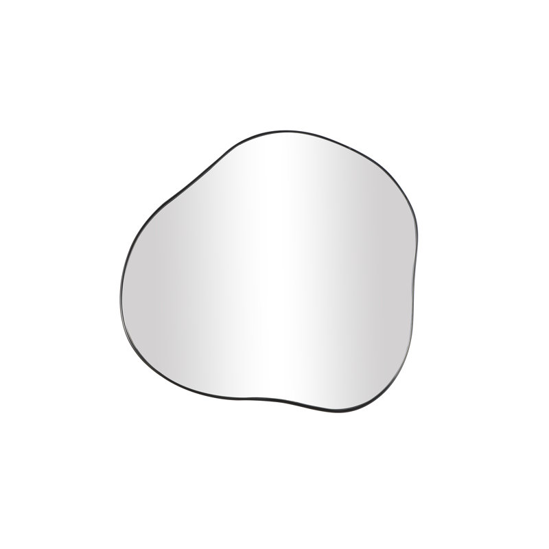Metal Wall Mirror, 22" H x 23.38" W