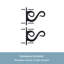 Demontreal Adjustable Double Pole