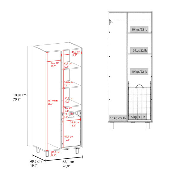 Dimensions du produit