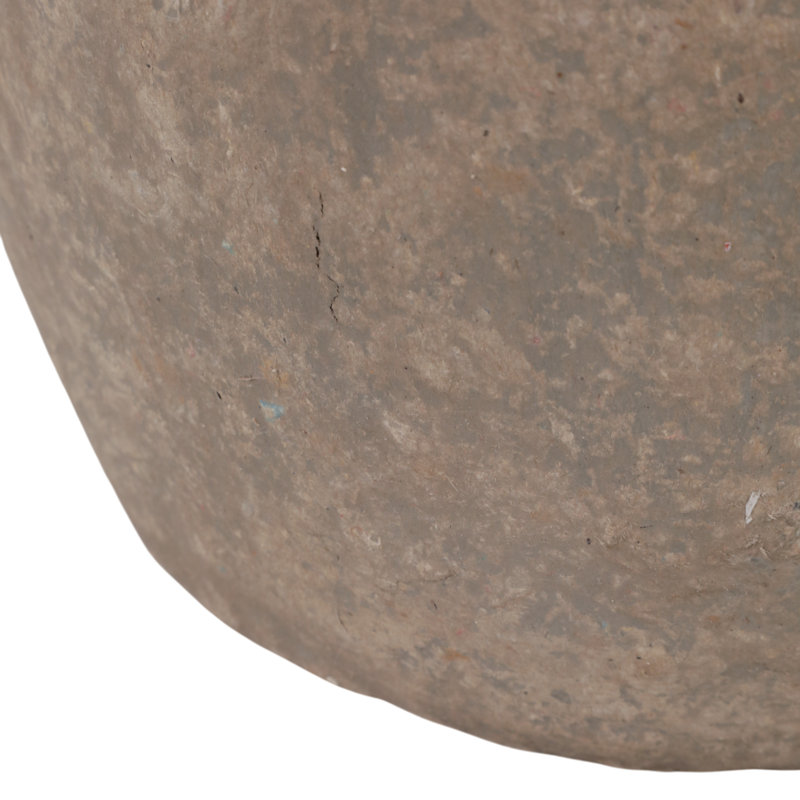 Vase de table Amphora avec poignées à pattes pour la décoration intérieure, H 20,5 po x l 12 po x P 12 po