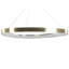 Aava-May - Light Brushed Nickel LED Geometric Pendant