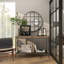 Gonet Marble Tic Tac Toe Decor Black Game Set with Silver Inlay