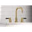 Kingston Brass Kaiser Two-Handle 3-Hole Deck Mount Widespread Bathroom Faucet with Brass Pop-Up Drain-44452256