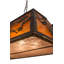 Luminaire suspendu 72 po L Oak Leaf & Acorn