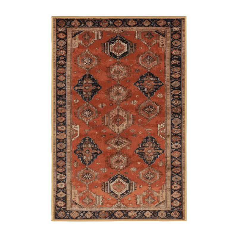 Tapis brun lavable à la machine, Tapis de couloir 2 pi x 4 pi