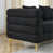 Tissu noir est en rupture de stock
