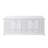 84''W Solid Wood Frame Bathroom Vanity With Pure White Culutered Marble Countertop And Double Sink-648114443
