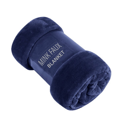 Francella Plush Cozy Mink faux Fleece Blanket/Throw