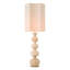 Table Lamp Mabel Travertine Excl Shade
