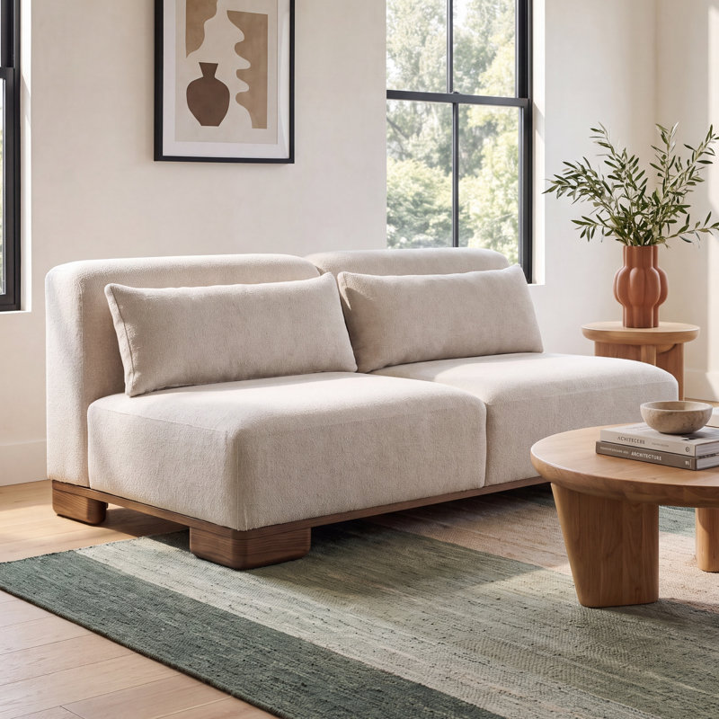 Beau 70" 2 - Piece Modular Sofa