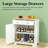 Spacious Pantry Cabinets, Engineered Wood, Modern Style For Kitchen Storage