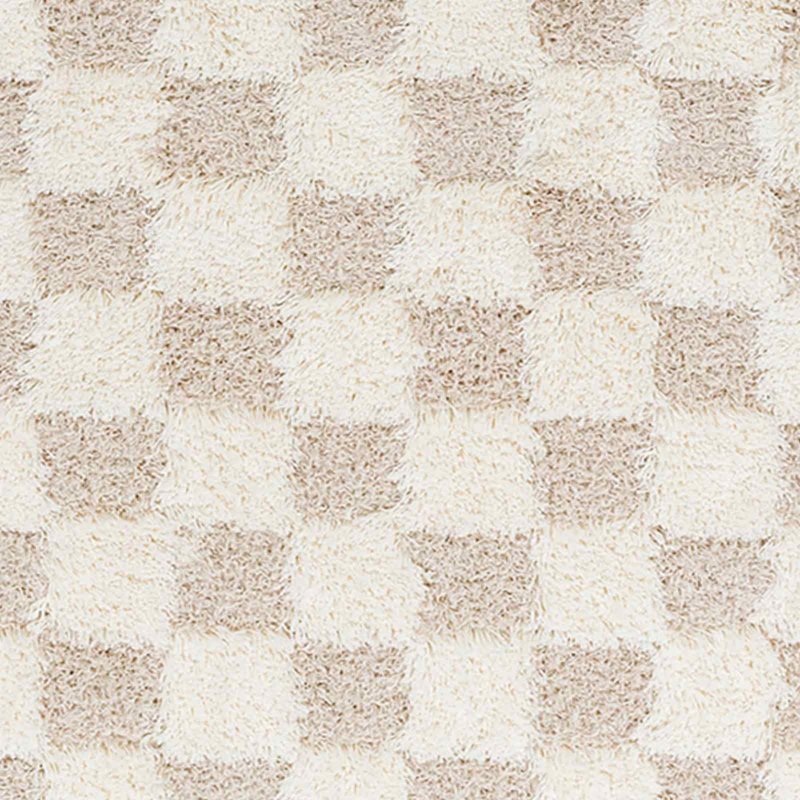 Beyanka Chequered Machine Tufted Area Rug, Rectangle 160 x 220 cm