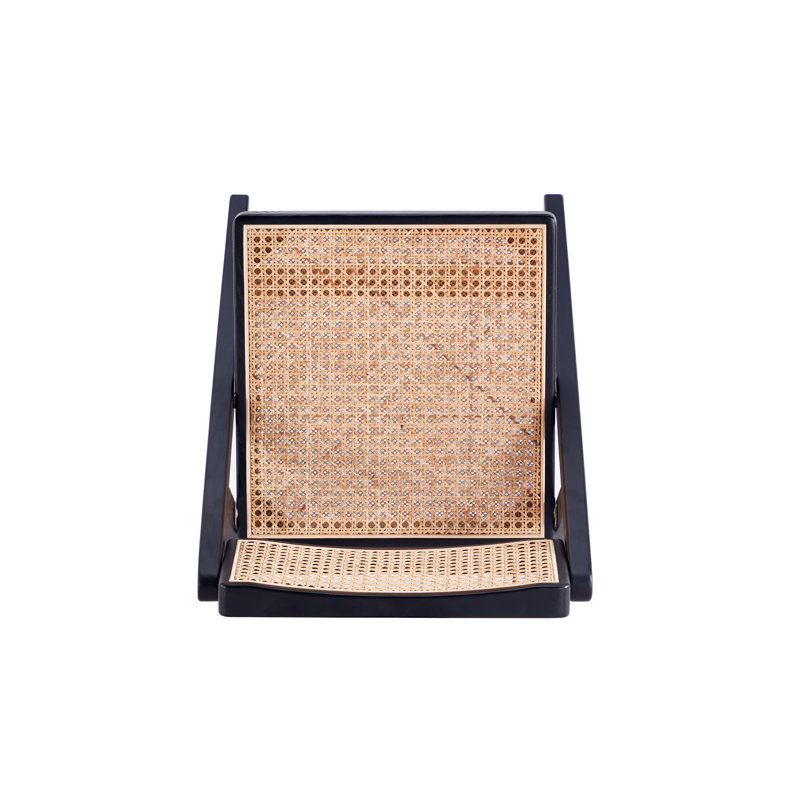 Bromleigh Solid Wood Folding Side Chair, 2, Black