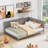 Full Size Wood Daybed/Sofa Bed-930067549-930067550