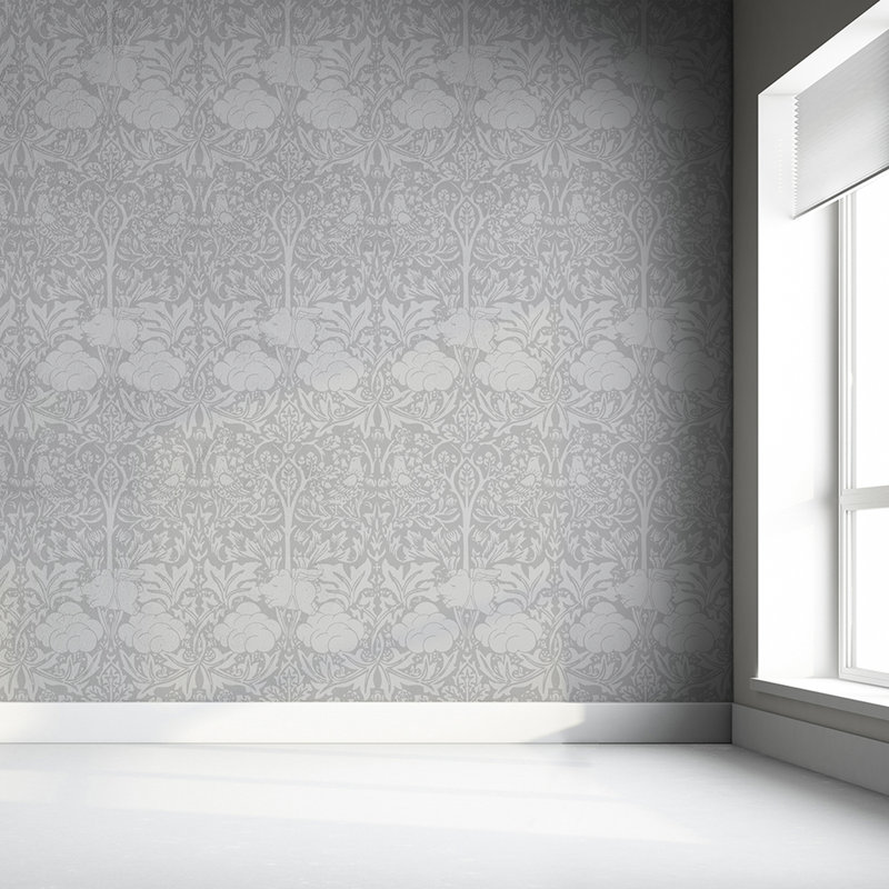Shelley 10m x 52cm Matte Paste the Wall Wallpaper Roll, Pebble Grey