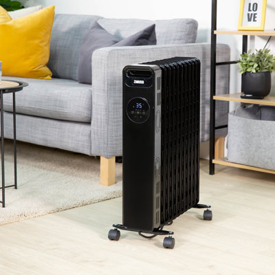 Zanussi 2300W Electric Compact Space Heater with Adjustable Thermostat