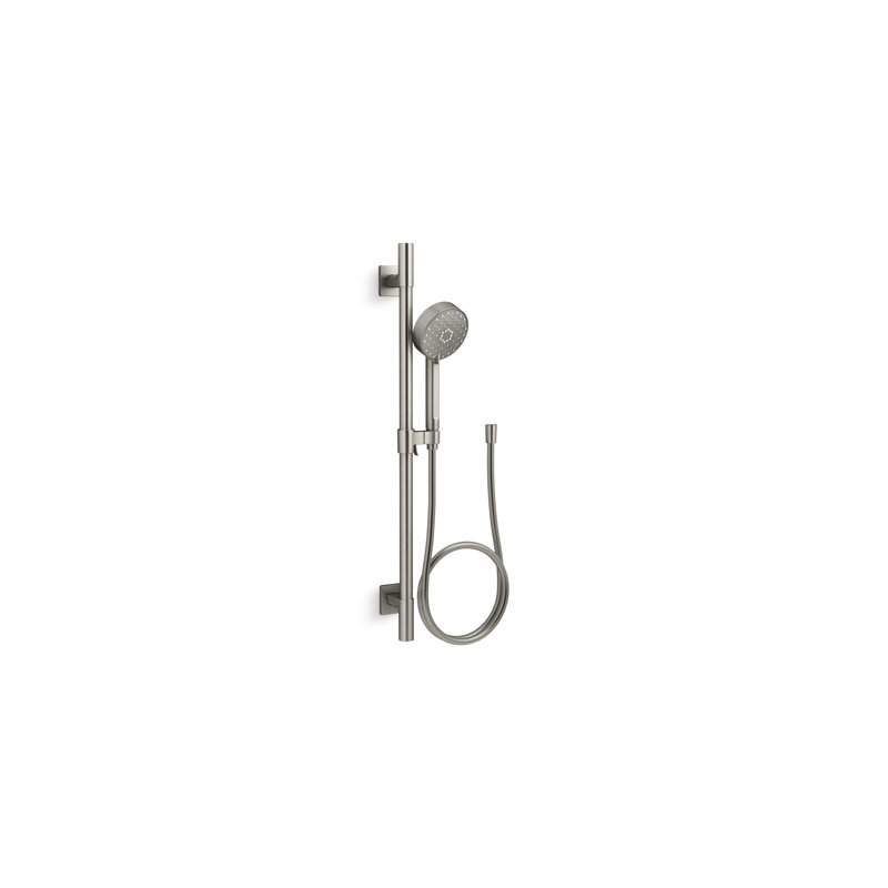 Awaken G110 24 In. Deluxe Four-Function Handshower Kit, 2.5 Gpm, Vibrant Brushed Nickel