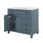 Meuble-lavabo de 36 pouces avec lavabo, meuble-lavabo avec tiroir rabattable, 3 tiroirs, petit meuble-lavabo de salle de bain-1504018613