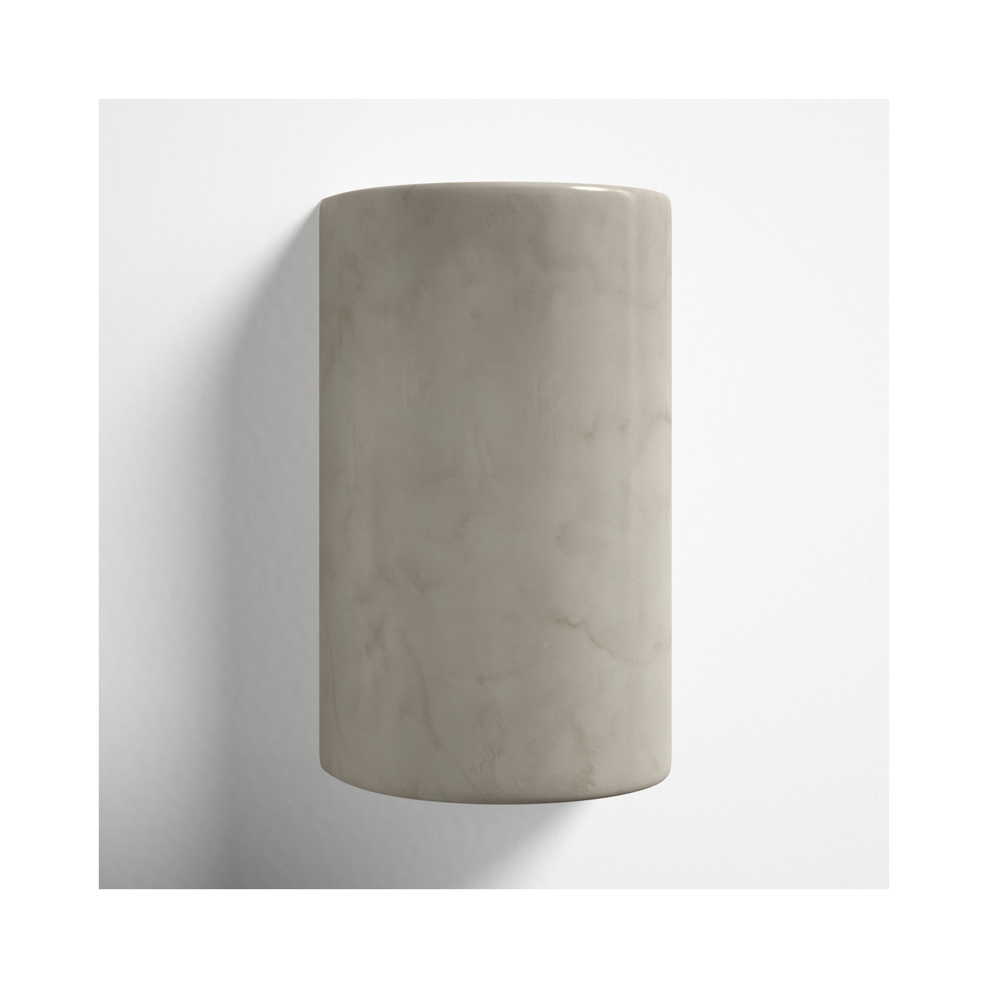 Pacursa Ceramic Dimmable Flush Mounted Sconce, Incandescent (Not included), Real Rust, 12.5" H x 7.75" W x 6.25" D