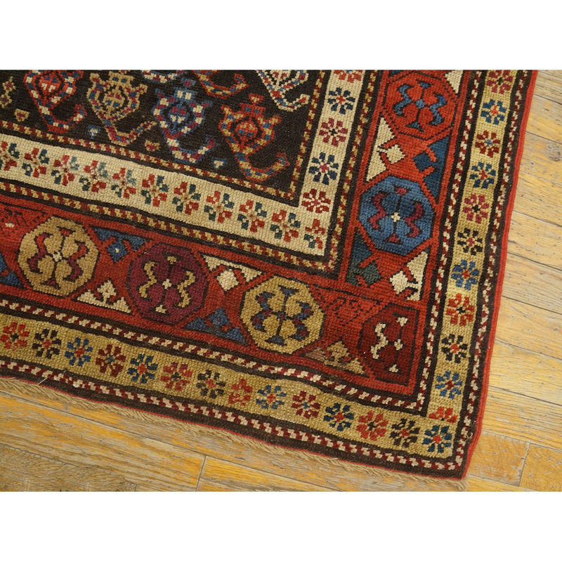 Hand Knotted Wool Geometric Area Rug