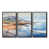 Black Floater Framed