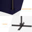 Parasol en porte-à-faux 10 pi Dobrosav-303107832