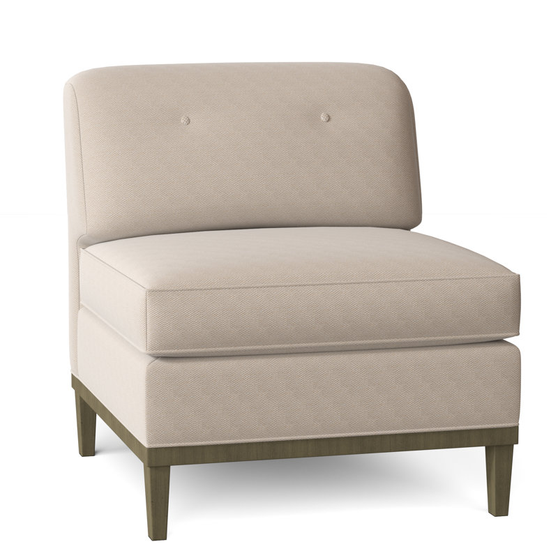 Avalon Slipper Chair, Alexis Beige, Café