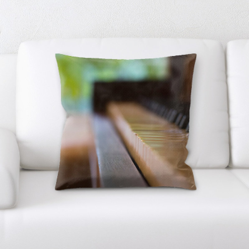 Coussin décoratif flou