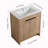 Kerl 30'' Single Bathroom Vanity with Ceramic Top