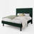 Modern Corduroy Upholstered Platform Bed Frame With Adjustable Headboard, Under Bed Storage, No Box Spring Required, Full Size,Queen Size,King Size,Multiple Colors-1039970792-1039970798