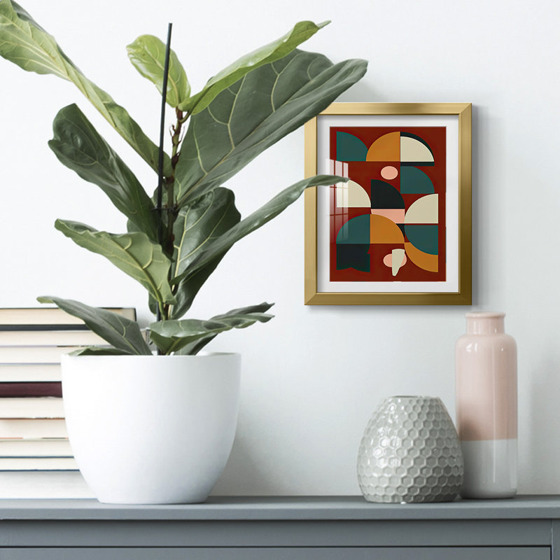 Arches on Rust II -Framed Print